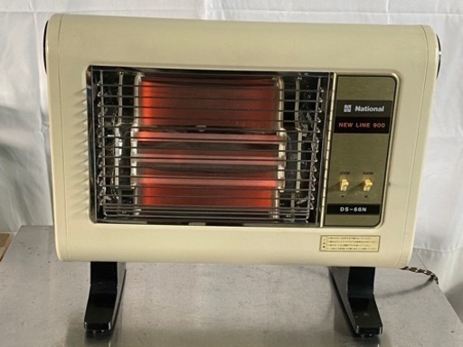 電気ストーブ　ナショナル　DS-66N [NEW LINE 900] 動作確認済