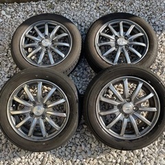 ホンダ純正 14インチアルミホイールセット 155/65R14