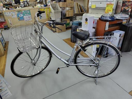 自転車中古 STANDARD TOWN BICYCLE 内装3段変速 オートライト 鍵新品