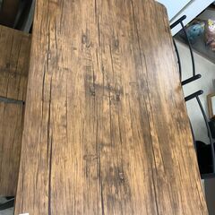 不二貿易 ダイニングセット  ダイニングテーブルセット ダイニングテーブル5点セット ダイニング イス4脚 アンティーク調 木製 北欧 おしゃれ クリーニング済 堺市 石津【ジャングルジャングルサカイ石津店】