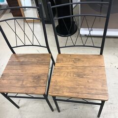 不二貿易 ダイニングセット  ダイニングテーブルセット ダイニングテーブル5点セット ダイニング イス4脚 アンティーク調 木製 北欧 おしゃれ クリーニング済 堺市 石津【ジャングルジャングルサカイ石津店】