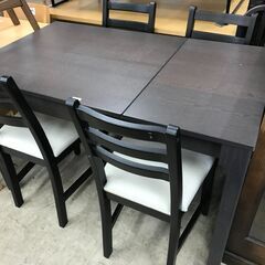 イケア IKEA ダイニング伸縮テーブルセット　EKEDALEN...