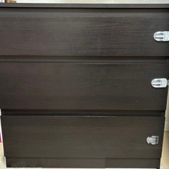 【引き渡し者決定】IKEA KULLEN（木製クローゼット）家具...