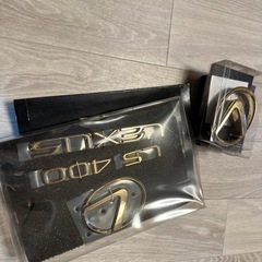 UCF20/21セルシオ  USAエンブレムゴールド3点セット希少品‼️