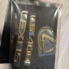 UCF20/21セルシオ  USAエンブレムゴールド3点セット希少品‼️