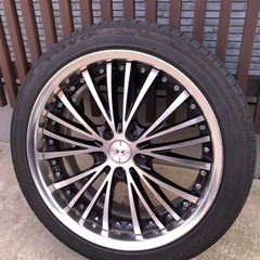 ★225/45R19★オフセット38★４本★中古★