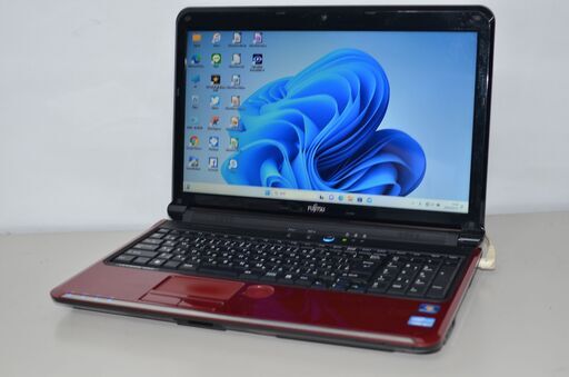中古良品ノートパソコン 富士通 AH54/D Windows11+office 第二世代i3/15.6インチ/メモリ8GB/HDD750GB/15.6インチ/無線内蔵/HDMI/DVDマルチ