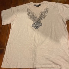 Harley Davidson Tシャツ(XL)ロゴ刺繍⑥