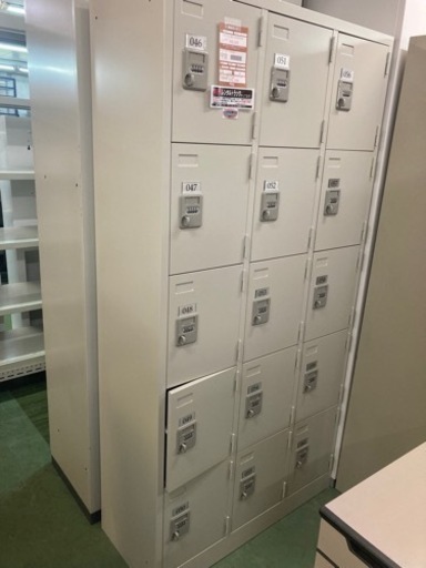ロッカー15人用☆91830ダイヤル式