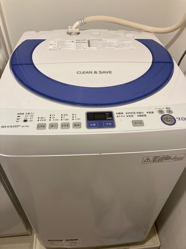 洗濯機　SHARP ES-T706