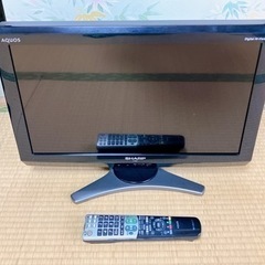 SHARP  液晶テレビ　20インチ