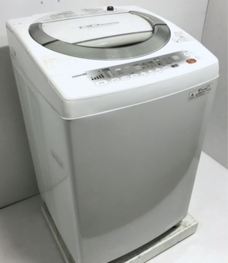 (送料無料) 2018年 極美品 7kg 洗濯機 布団が洗える大容量 TOSHIBA Ag+抗菌水 ③