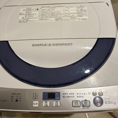 【取引中】　家電 生活家電 洗濯機