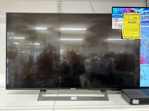 ジモティ来店特価!!　TV　SONY　KJ-49X8300D　2017　　J-0347
