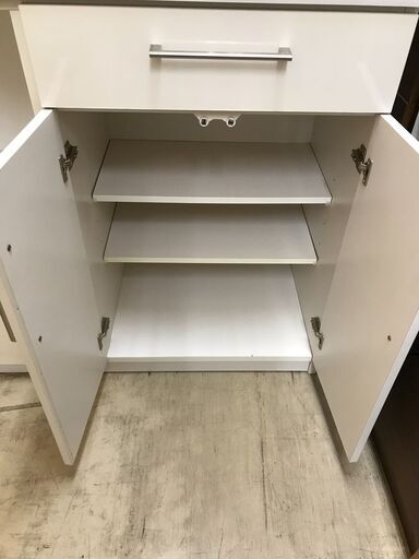 値下げしました！土井インテリア キッチンボード 幅116cm レンジボード