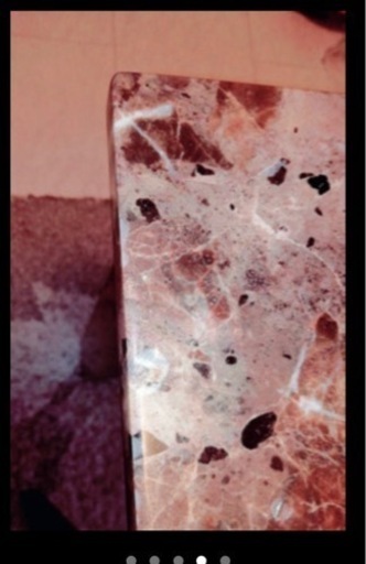 値下げ 家具 大理石ダイニングテーブル ☆最終値下げ☆ダイニング