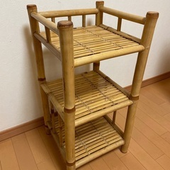竹製棚 バンブーシェルフ