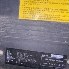 エアコンプレッサーうります。