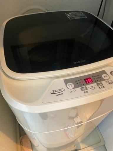 山善　小型洗濯機