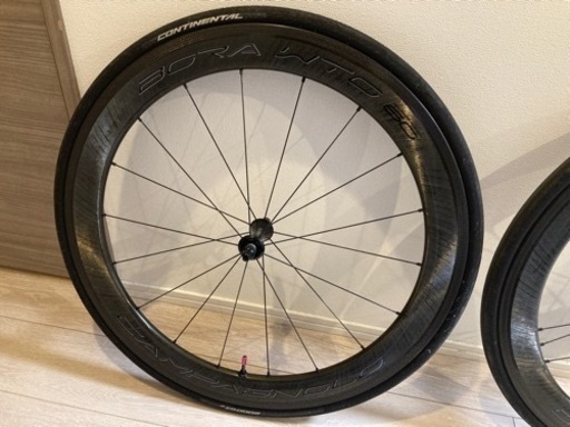 BORA WTO60 リムブレーキモデル ホイール前後セット ロードバイク