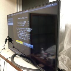 Aquos 4K テレビ動作品 2018年 40インチ netflix ,youtube対応 取りに