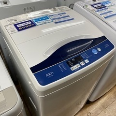 【AQUA】全自動洗濯機売ります！6ヶ月保証付き！