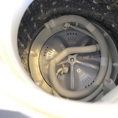 福岡市内配送設置無料　シャープ SHARP 全自動洗濯機 幅56.5cm(ボディ幅52.0cm) 4.5kg ステンレス槽 ブラウン系 ES-GE4C-T