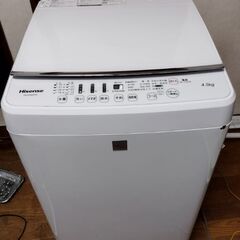 Hisense洗濯機4.5Kg２０１７年