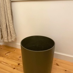 Hito Hana／鉢カバー／8号／オリーブ／観葉植物