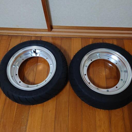 旧モンキー・ゴリラ等用のホイールセット　新品で未使用 　価格見直しました
