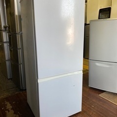福岡市内配送無料 AQR-18G-W 冷蔵庫 ミルク [2ドア /右開きタイプ /184L]