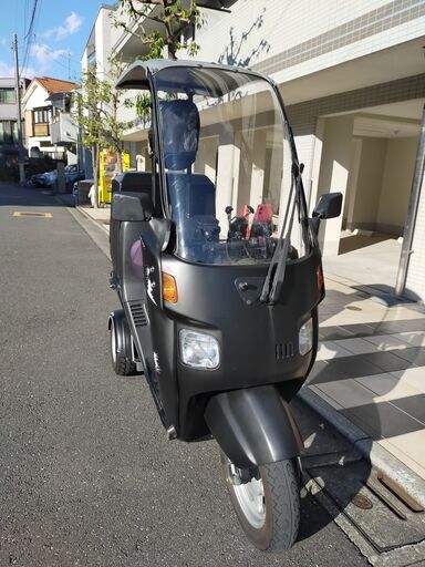 ホンダ　ジャイロキャノピー　4スト　オフブラック　デリバリーに