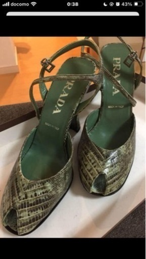 プラダ パンプス  size37.5  未使用