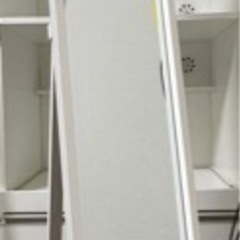 【大至急！】ニトリ　家具 ミラー/鏡　白色