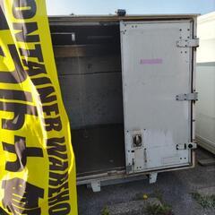 香取市】横スライド扉付き 2部屋コンテナ (No.Y-171) 長さ約330cm