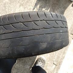 アルミホイル付きタイヤ