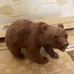 土産物  木彫りの熊、ラクダ  獅子舞