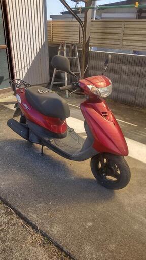 バイク スクーター  原付き ヘルメット付き 値下げしました。
