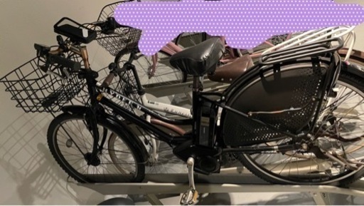 【江東区引き渡し限定】電動アシスト自転車　黒