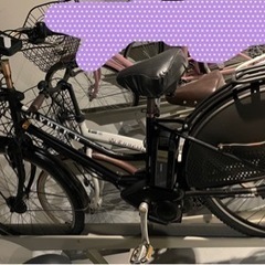 【江東区引き渡し限定】電動アシスト自転車　黒