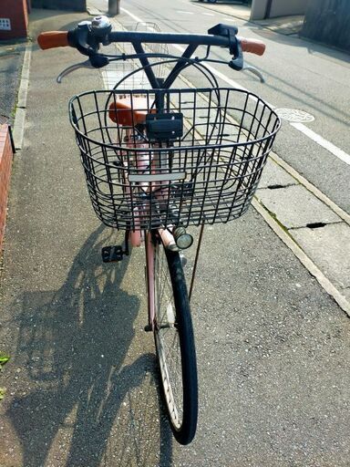 電動自転車　YAMAHA　ピンク