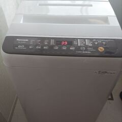 札幌市近郊の方限定！送料無料！清掃済！パナソニック 洗濯機 NA-F60PB12 6.0kg