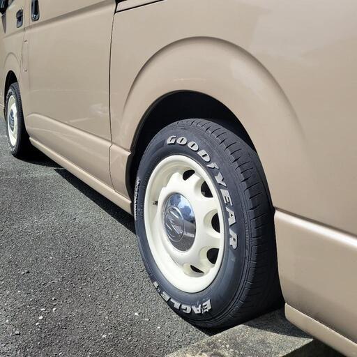 ハイエースナローミケロッティディーン16インチ車のホイール (ドリップ  