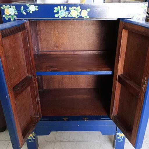 ☆ハンドペイント☆キャビネット POWELL フレンチスタイル