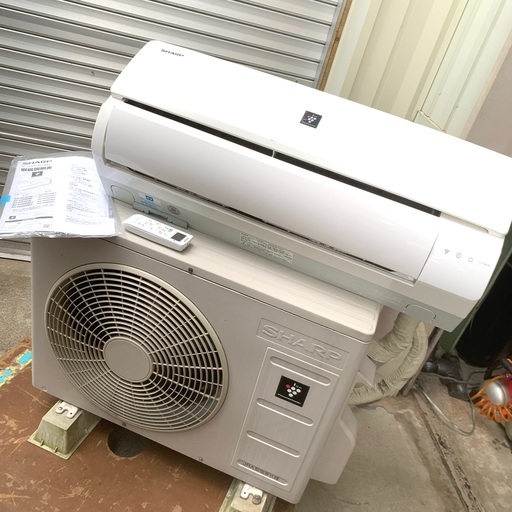 シャープ ルームエアコン AY-H28DM 2019年 R32冷媒 2.8kW 主に10畳 プラズマクラスター7000搭載