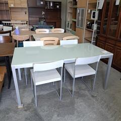 値下げ35,000円‼️美品 激安 Fasem ダイニング5点セット