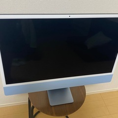 iMac 24インチブルー 4.5K Retinaディスプレイ/...