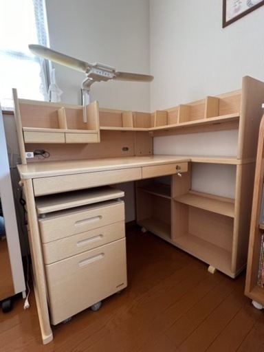 ⭐️商談中⭐️ 分解済み　学習机　コイズミ学習机