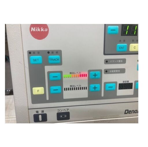 ニッカ電測 コンベヤ式 金属検出機 DenoA MLK-300B-CS 中古品