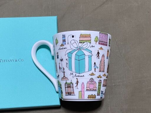 ティファニー マグカップ TIFFANY 未使用 5th Avenue アベニュー 